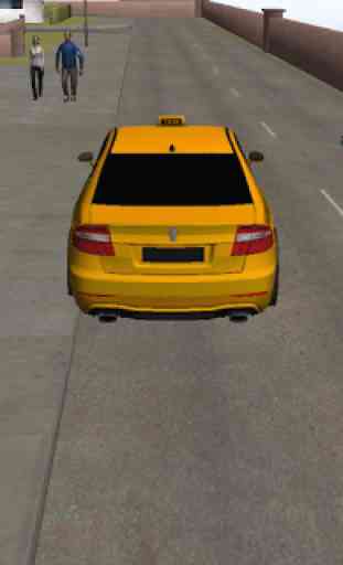 Free Crazy town taxi Parking 1