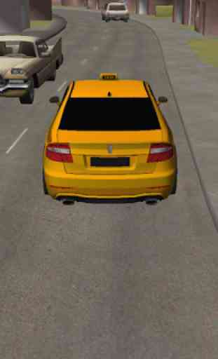 Free Crazy town taxi Parking 2