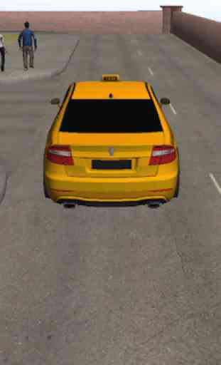 Free Crazy town taxi Parking 3