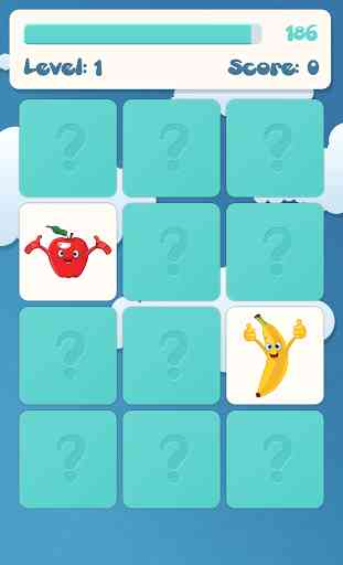 Fruits Memory Game For Kids 3