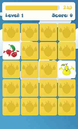Fruits Memory Game For Kids 4