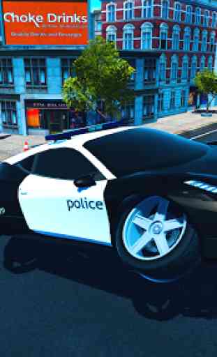 Futuristic Police Car Flying 2