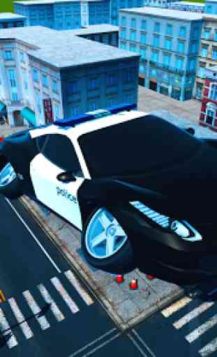 Futuristic Police Car Flying 4
