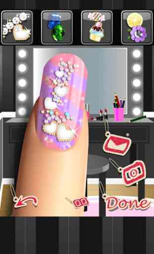 Glitter Nail Salon: Girls Game 2