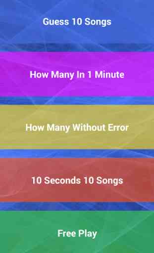Guess your own Songs 2