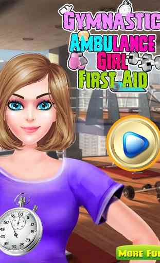 Gymnastic Girl First Aid 1
