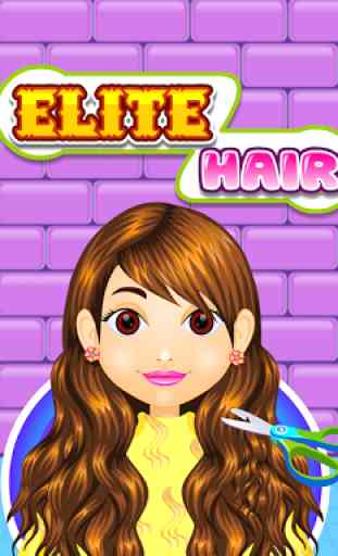 Hairdresser salon girls games 1