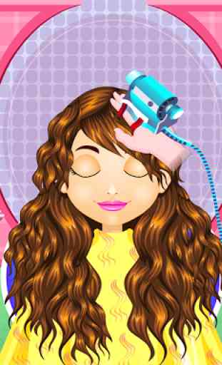 Hairdresser salon girls games 3