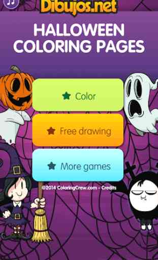 Halloween Coloring Pages 4