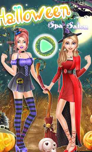 Halloween Spa Salon: Girl Game 1