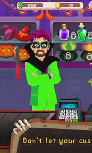 Halloween store cash register 2