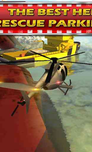Helicopter 3D Rescue Parking 3