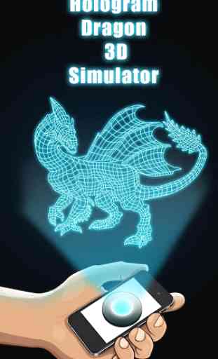 Hologram Dragon 3D Simulator 3