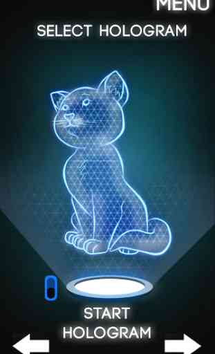 Hologram Kitten 3D Simulator 2