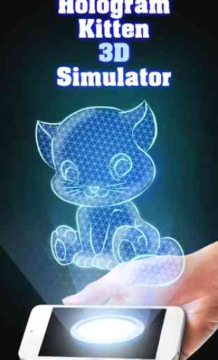 Hologram Kitten 3D Simulator 4