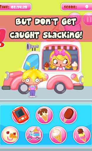 Ice Cream Slacking Girls Game 4