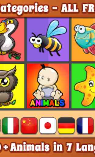 Kids Animal Sounds Baby Games 1