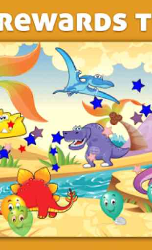 Kids Dinosaur Scratch & Color 2