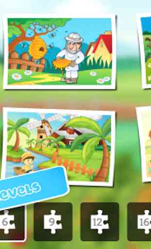 Kids Farm Jigsaw Puzzles  2