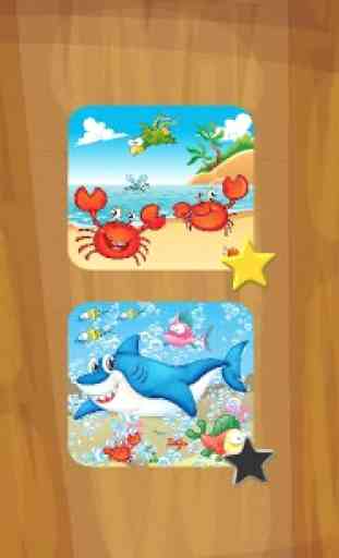 Kids Sea Animals Jigsaw Puzzle 4