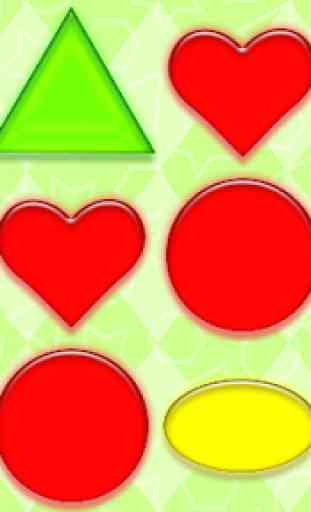 Learn shapes games for kids 2