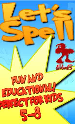 Lets Spell: Learn To Spell 1