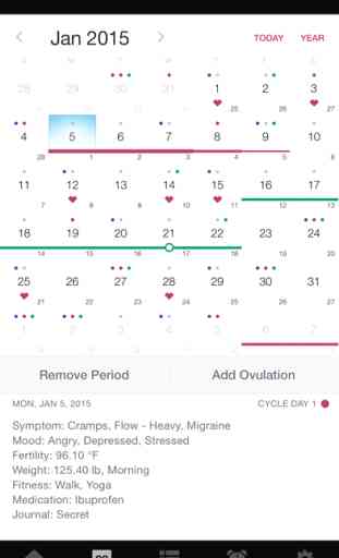 Life Period Tracker: PMS & Menstrual Calendar App 2