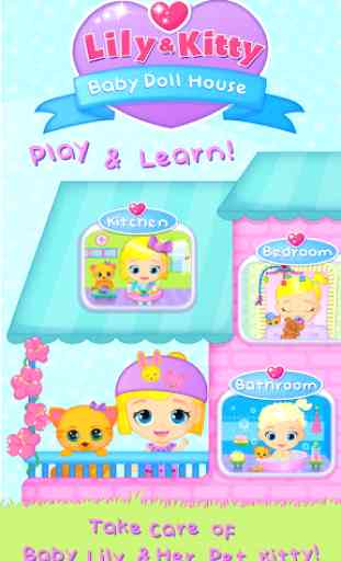 Lily & Kitty Baby Doll House 1