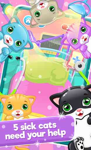 Little Cat Doctor:Pet Vet Game 3