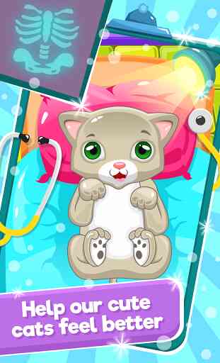 Little Cat Doctor:Pet Vet Game 4
