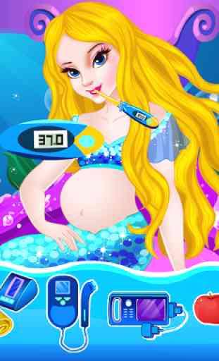 Mermaid Birth Baby Games 4