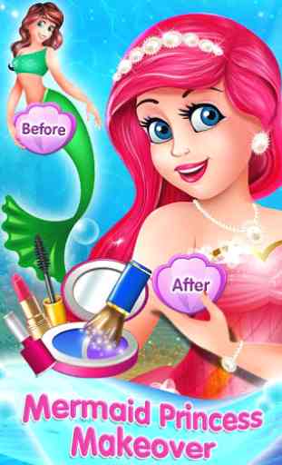 Mermaid Princess Makeover Game 1