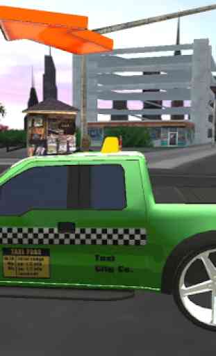 Modern Taxi Duty Driving 3D 3