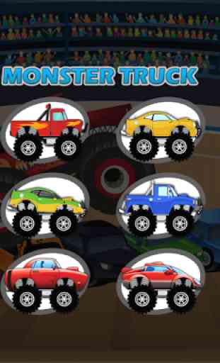 Monster Truck Game for Kids 4