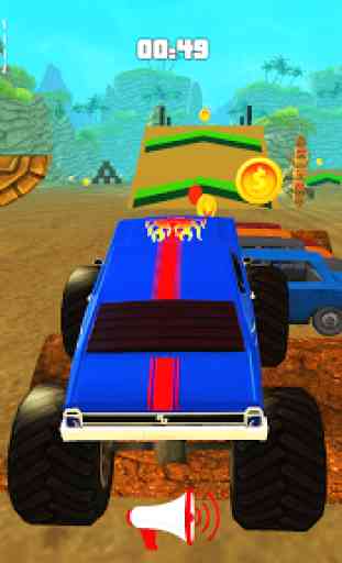 Monster Truck Racing Hero 3D 2