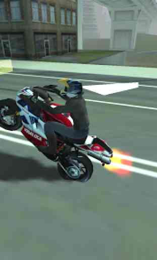 Motorbike vs Police 1