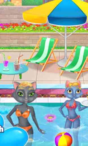 My Kitty Swimming Pool 2