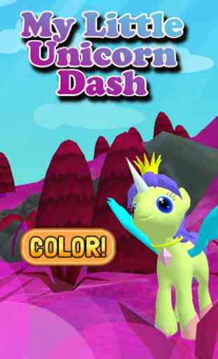 My Little Unicorn Dash 3D HD 1