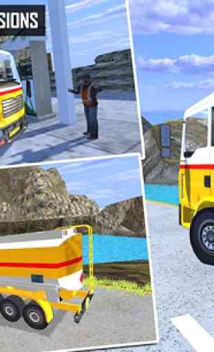 Oil Tanker Fuel Transport Sim 4