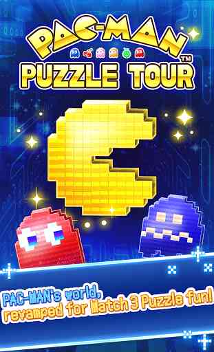 PAC-MAN Puzzle Tour - Match 3 1