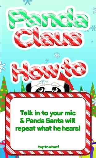 Panda Claus Talking Toy 2