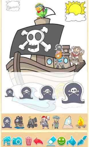 Pirates Coloring Pages 4