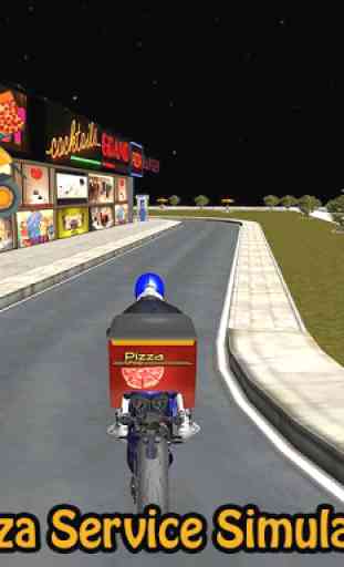 Pizza Delivery Bike Rider 3D 4