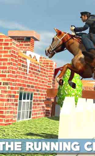 Police Horse Chase -Crime Town 3
