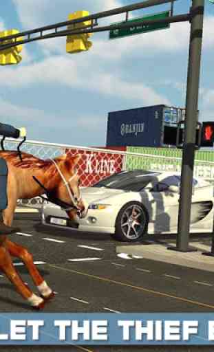 Police Horse Chase -Crime Town 4