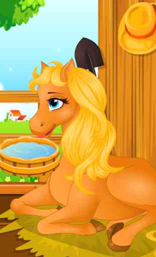 Pony Gives Birth Baby Games 2