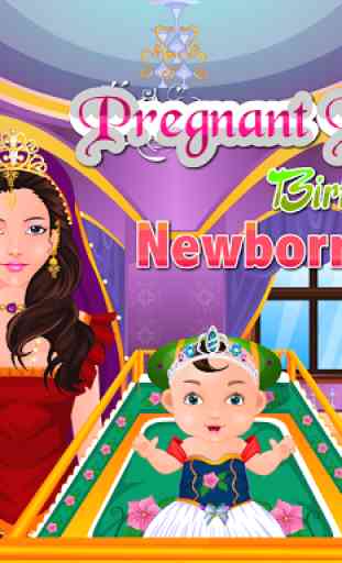 Pregnant Princess Baby Birth 1