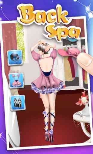 Princess Back SPA -girls games 3