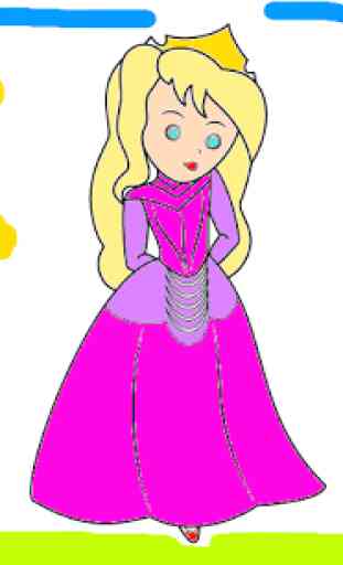 Princess Coloring Games Girls 3