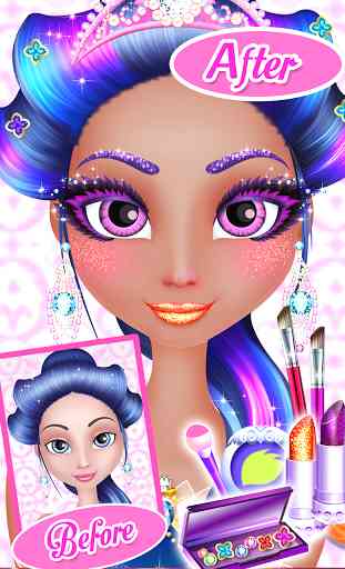 Princess Professional Makeup 4